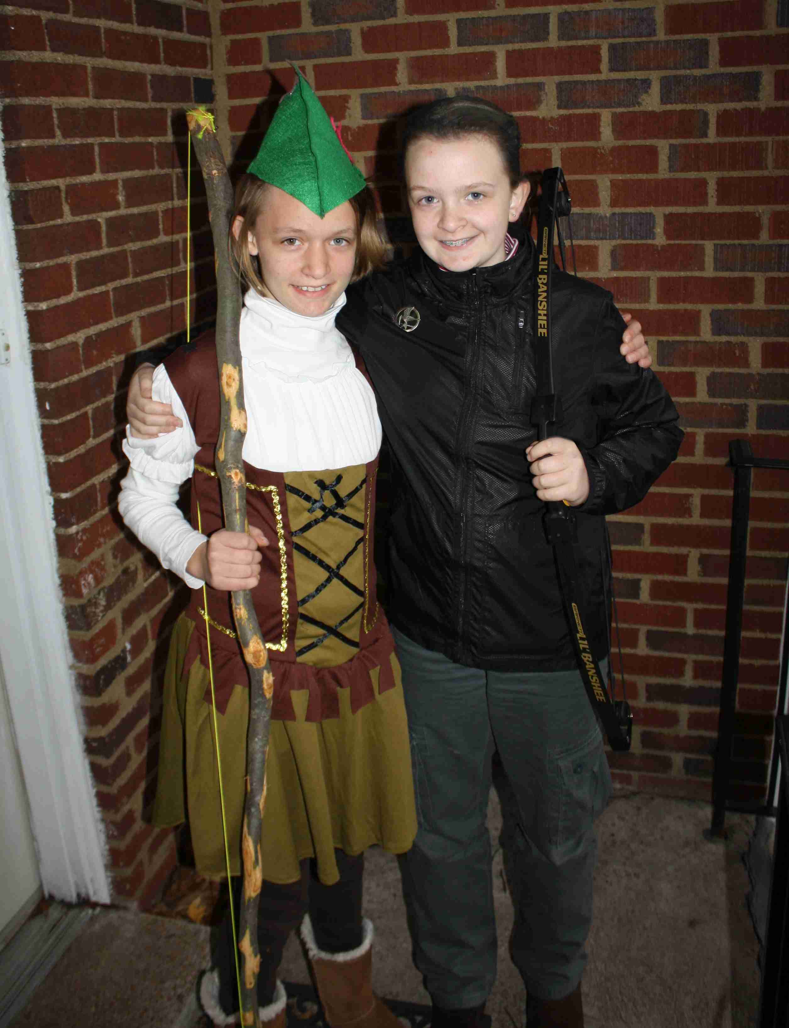 2014-10-31 Robin Hood and Katniss.jpg